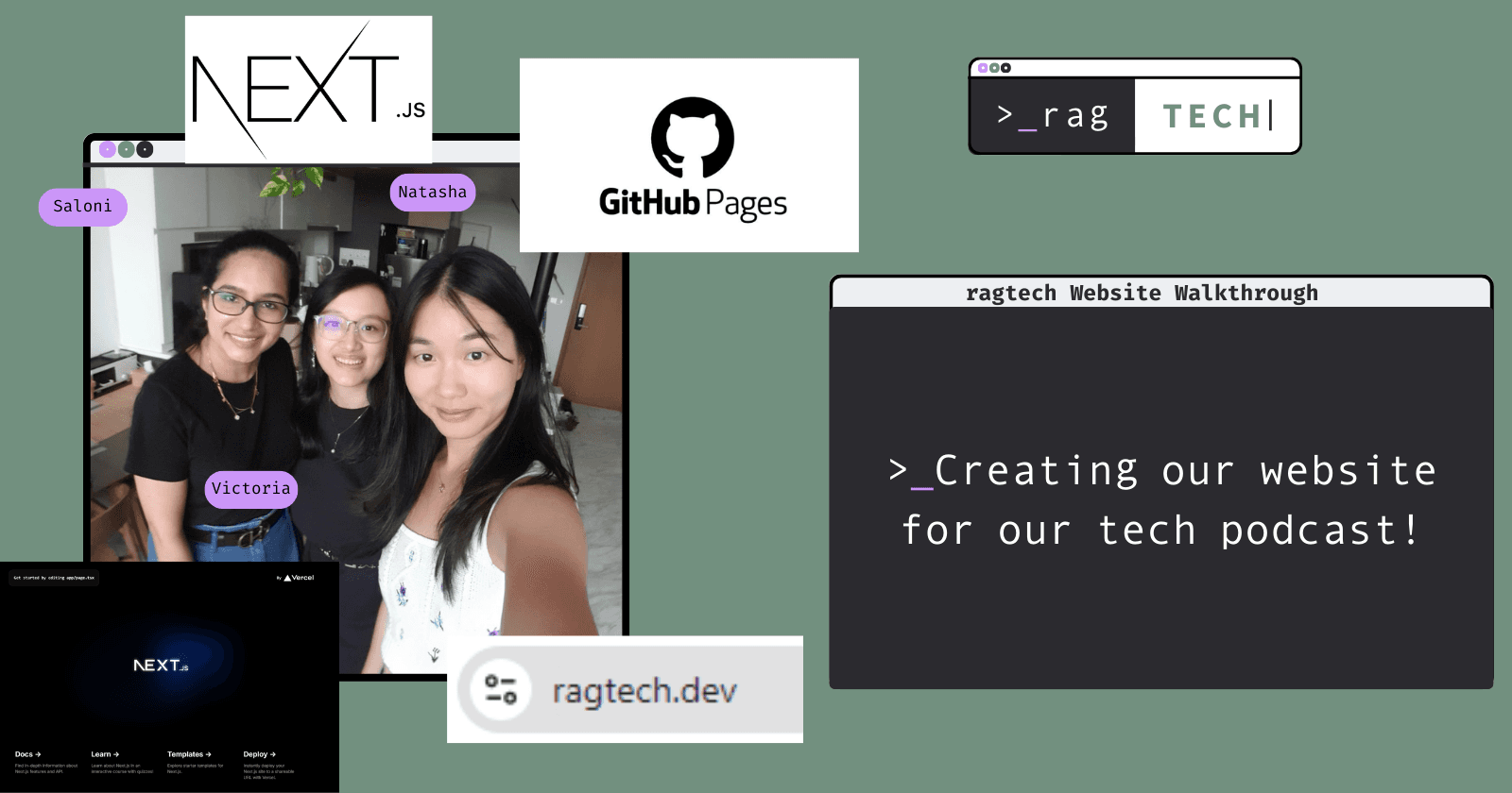🖥️ ragTech Website: Deploying a Next.js App on GitHub Pages With Our Custom Domain